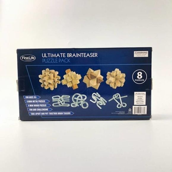 FineLife Ultimate Brain Teaser Puzzle Pack - Picture 3 of 5